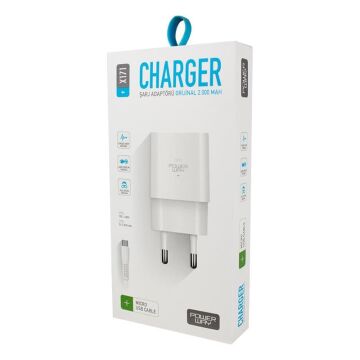 Powerway X-171 Micro USB 2.1 Amper Şarj Aleti-Kablo