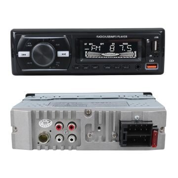 Carstar CS-920 Çift USB/SD/FM/AUX/Bluetooth Kumandalı Oto Teyp 4X60 Watt