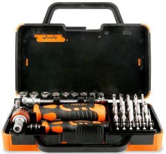 Jakemy JM-6121 Profesyonel Tornavida Seti 31 Parça Kutulu
