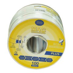 Mag RG6-U4 Plus Trishield Anten Kablosu 100 Metre