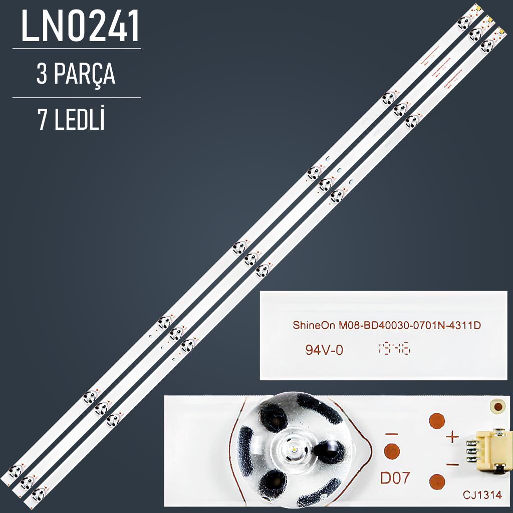 ARÇELİK A40L 5845 4B LED BAR , BEKO B40L 5845 4B LED BAR , ARÇELİK A40L 6945 5B LED BAR, BEKO B40L 6945 5B LED BAR, GRUNDİG 40 GCF 5900 B LED BAR