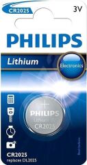 Philips Pil Minicell Lithium Cr-2025 Tekli