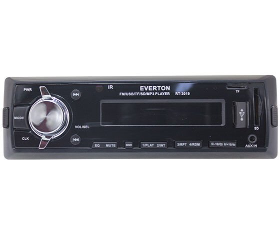 EVERTON RT-3019 USB/SD/FM/AUX MEKANİKSİZ OTO TEYP 4 X 50 WATT