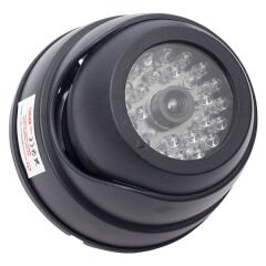 POWERMASTER PM-1001 KIRMIZI LEDLİ MAKET DOME KAMERA