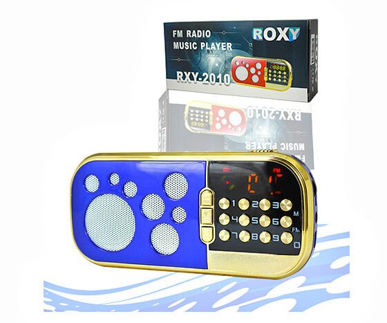 ROXY RXY-2010 FM/SD RADYO MUSIC PLAYER (18650 LİTYUM PİLLİ*ŞARJLI)