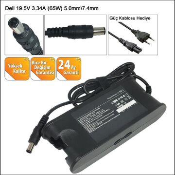 Tochi (Dell) 19.5v 3.34a Notebook Adaptör 7.4x5.0mm İğneli ERA-D005