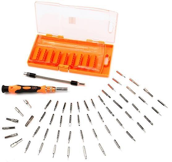 Jakemy JM-8125 58 Parça Profesyonel Tornavida Seti