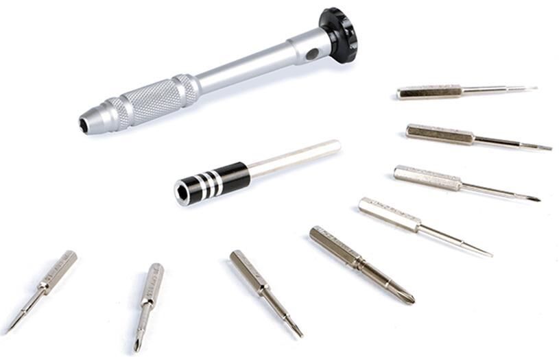 Jakemy JM-8143 Aliminyum Alaşım 10 Parça Tornavida seti