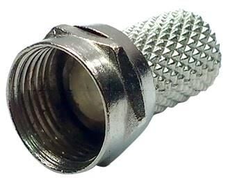Prolink Pr-F01 F Konnektör (Erkek),Rg6,Nikel (10''Lu Paket)