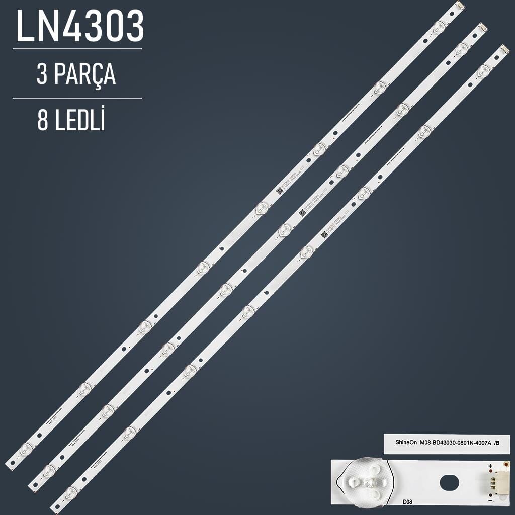 ARÇELİK A43L 5845 4B LED BAR , BEKO B43L 5845 4B LED BAR , A43L 6945 5B LED BAR , B43L 6945 5B LED BAR , GRUNDIG 43 GDF6800 B LED BAR