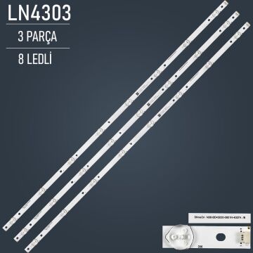 ARÇELİK A43L 5845 4B LED BAR , BEKO B43L 5845 4B LED BAR , A43L 6945 5B LED BAR , B43L 6945 5B LED BAR , GRUNDIG 43 GDF6800 B LED BAR
