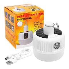Powermaster 90W 24 Led Çok Fonksiyonlu Solar Acil Durum Lambası PM-17839