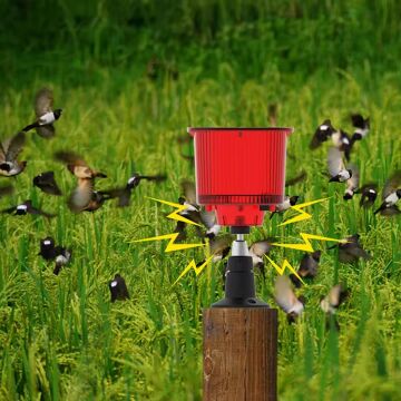 PowerMaster PM-26956 Mikrofonlu Sesli Hayvan Kovucu Alarm Cihazı Solar Panelli