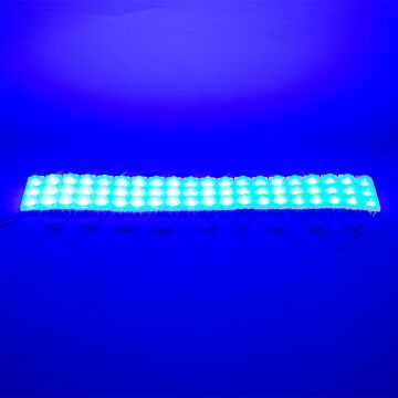 POWERMASTER MODÜL LED 12V 1.5W MAVİ 2835 69 X 16 MM IP65 160-180LM 160 DERECE (20 ADET)
