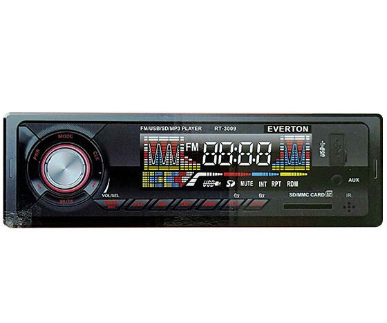 EVERTON RT-3009 USB/SD/FM/AUX MEKANİKSİZ OTO TEYP 4 X 50 WATT