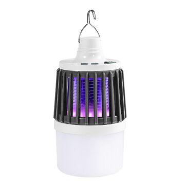 Powermaster MX-858 USB'li Sinek Öldürücü Özellikli 3 Modlu Şarjlı Kamp Feneri