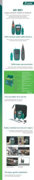 Proskit Mt-7071 Kablo Mesafe Toner Ve Prob Kit