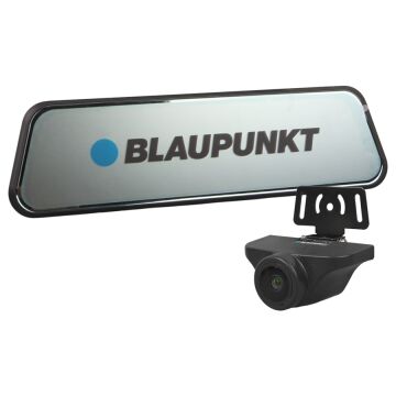 Blaupunkt DVR2M03 SD Kart + Wifi Destekli 9.66'' Dikiz Aynası + Mini Arka Çift Dvr Araç Kamera