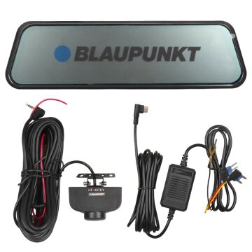 Blaupunkt DVR2M03 SD Kart + Wifi Destekli 9.66'' Dikiz Aynası + Mini Arka Çift Dvr Araç Kamera
