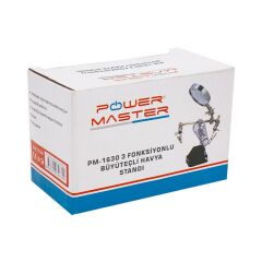 Powermaster PM-7194 3 Konumlu Büyüteç Havya Standı