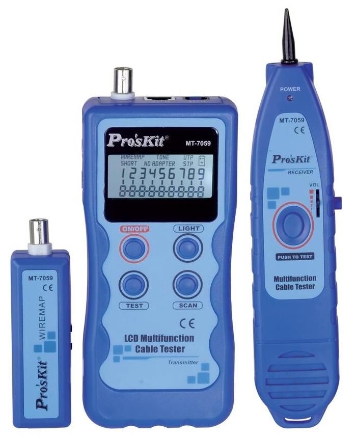 Proskit Mt-7059 Lcd Ekran Kablo Test Kit,Kablo Bulucu,Kablo İzleyici
