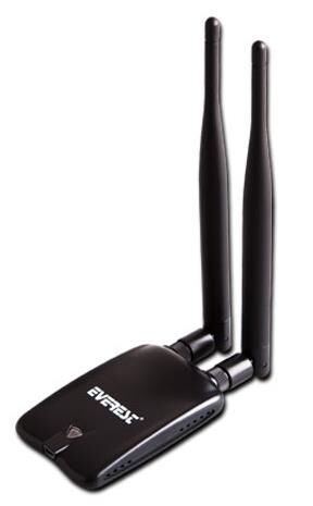 Everest Ewn-999 300Mbps Çift Antenli Kablosuz Adaptör