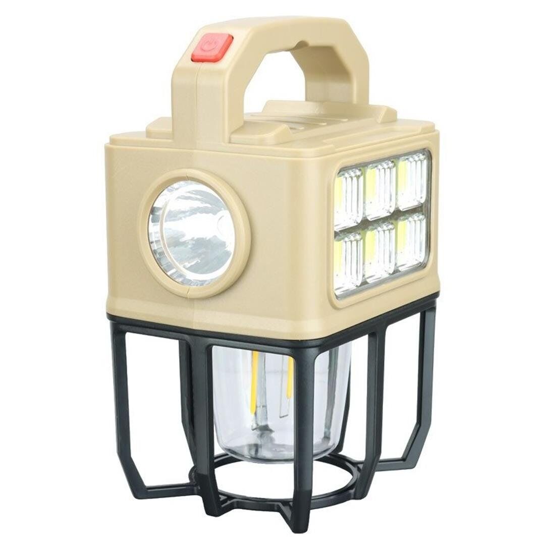 PowerMaster PM-26460 3 Modlu Beyaz - Filament Solar Masa - Kamp Lambası - El Feneri