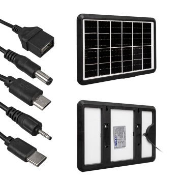 PowerMaster ZO-710 6 Volt 1.33 Amper 8 Watt Güneş Enerjili Şarj Cihazı Solar Panel