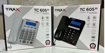 Trax TC-605 Ekranlı Masaüstü Kablolu Telefon