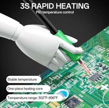 Bakon BK601 Pro Intelligent Havya İstasyonu 120 Watt