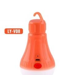 Powermaster LY-V08 Şarjlı Kamp Lambası (Çakarlı)