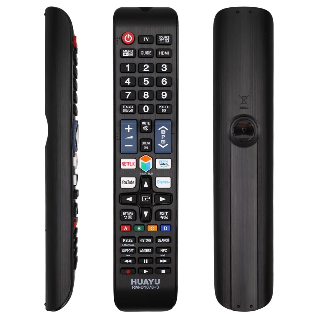 Samsung RM-D1078+3 Netflix Youtube Prime Video Disney+ Tuşlu Lcd Led Tv Kumandası