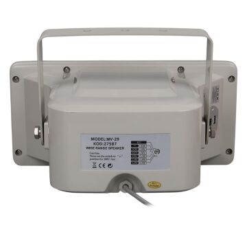 MagicVoice MV-29 13 CM 30 Watt Komütatörlü Hat Trafolu Gri Horn Sütun Hoparlör (Tekli Paket)