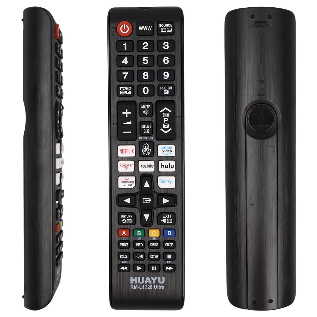 Samsung Ultra RM-L1728  Netflix Prime Rakuten Hulu Youtube Disney+ Tuşlu Led Lcd Tv Kumandası
