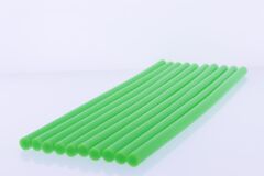 Winnboss Sıcak Silikon Mum Çubuk Yeşil - Kalın 11x300mm 10*lu Paket