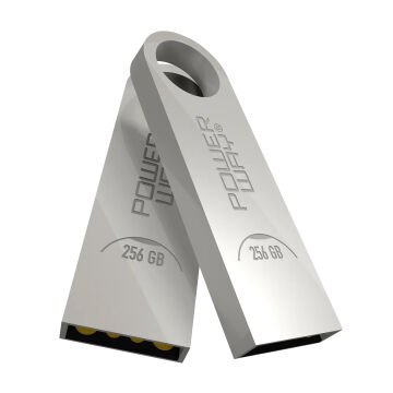 Powerway 256GB Metal Flash Bellek 2.0 USB Bellek