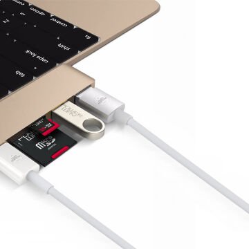 Powerway 256GB Metal Flash Bellek 2.0 USB Bellek