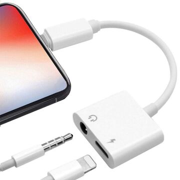 IPHONE 7-8-PLUS LIGHTNING KULAKLIK(BLUETOOTH'LU) + ŞARJ ÇEVİRİCİ