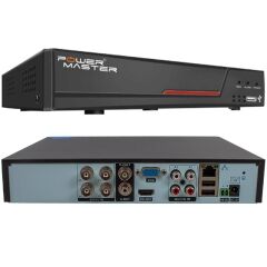 POWERMASTER PM-19425 4 KANAL 6IN1 1080N DVR KAYIT CİHAZI (H264*WİFİ*3G)