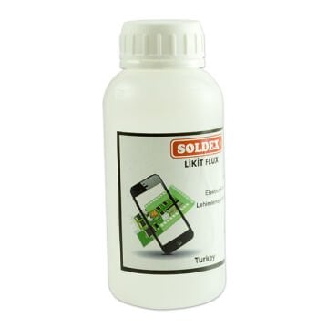 Soldex SR-33 (SR-3302) Temizlik Gerektirmeyen Sıvı Flux 250 Ml