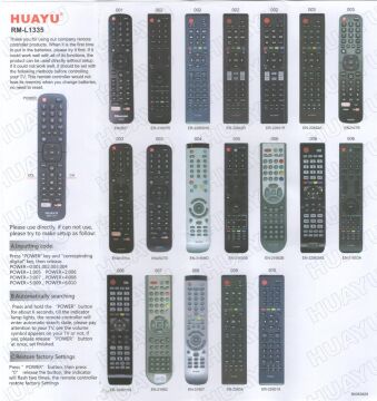 Huayu RM-L1335 Hisense Lcd Tv Universal Kumandası Netflix Youtube
