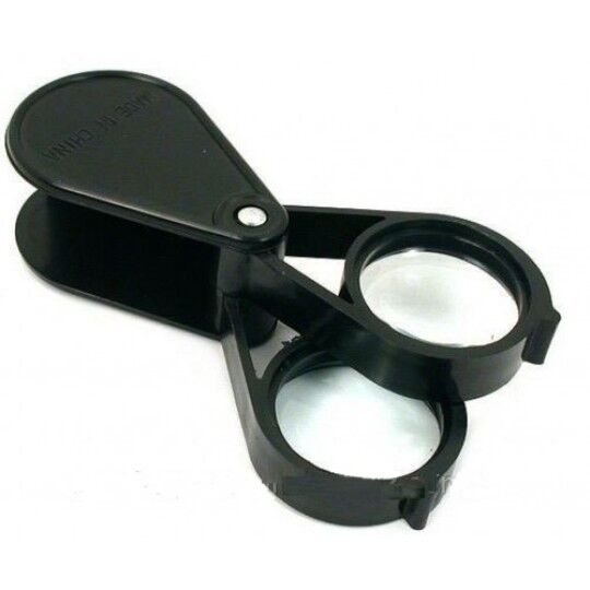 Nikula-20x30 2k-30mm Çift Optik Lens Katlanan Cep Büyüteç