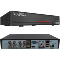 POWERMASTER PM-19426 8 KANAL 6IN1 1080N DVR KAYIT CİHAZI (H264*WİFİ*3G)