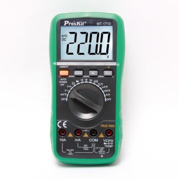Proskit Mt-1710 3-3/4 True-Rms Auto Range Multimetre / Ölçü Aleti