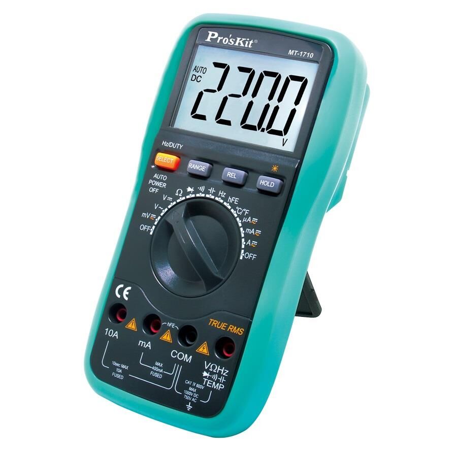Proskit Mt-1710 3-3/4 True-Rms Auto Range Multimetre / Ölçü Aleti
