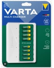 Varta 57659 Usb Multi Charger 8Li Pil Şarj Cihazı (Aa-Aaa-Nımh)