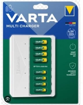 Varta 57659 Usb Multi Charger 8Li Pil Şarj Cihazı (Aa-Aaa-Nımh)