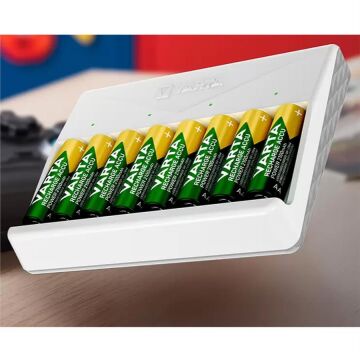 Varta 57659 Usb Multi Charger 8Li Pil Şarj Cihazı (Aa-Aaa-Nımh)
