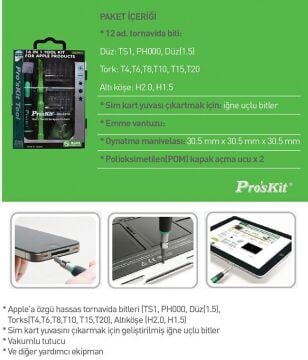 Proskit Sd-9314 16 Parça Apple Tamir Seti