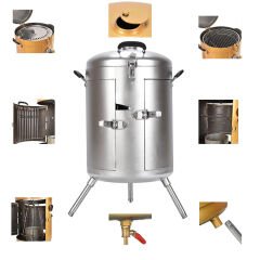 SUNUP SN-26266 GÜMÜŞ BARBEKÜ MANGAL IZGARASI